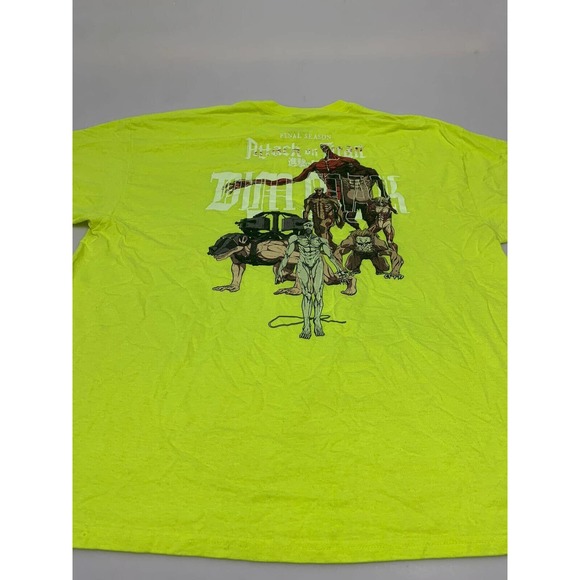 Dim Mak Attck On Titan Shirt Green 2XL Men's  A20 - Picture 4 of 7